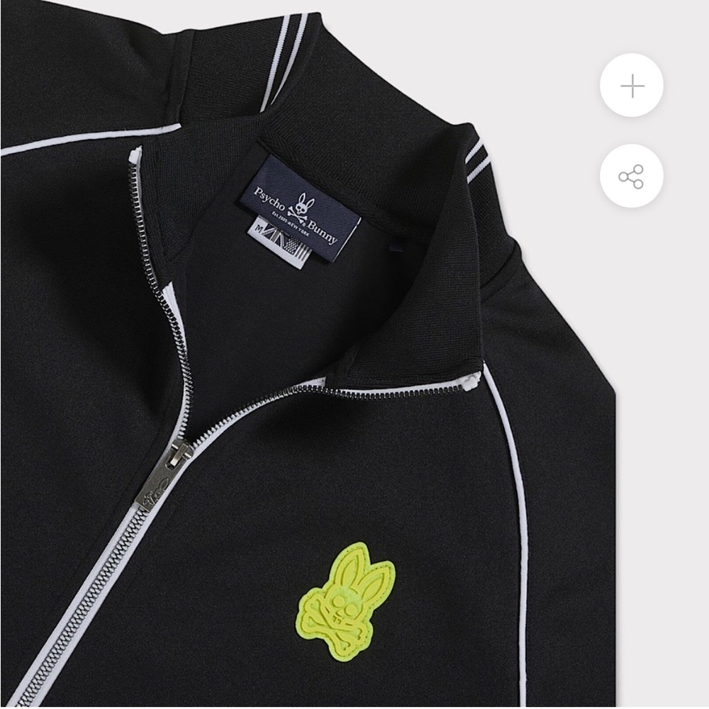Mens psycho bunny track jacket - Picture 3 of 13
